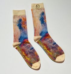 Casual Dressy Sock 100% cotton perfect for the summer or winte with Bruce Mishell Art work.  Feels great on the skin. Egyptian Necklace, Swedish Furniture, Vintage Runway, Casual Dressy, Mens Neck Ties, Casual Socks, Dressy Casual, Socks And Hosiery, The Skin