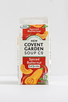 a carton of new covent garden spiced butternut