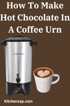 how to make hot chocolate in a coffee urn