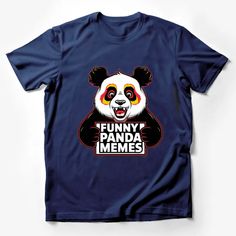 Funny Panda Memes T-Shirt, Colorful Panda Bear Graphic Tee, Unisex Casual Wear Male T-Shirt Custom graphic T-Shirt.Customize your color Funny Multicolor Pre-shrunk T-shirt, Funny Multicolor Short Sleeve T-shirt, Funny Blue Graphic Print T-shirt, Funny Blue T-shirt With Graphic Print, Funny Blue Shirt With Graphic Print, Funny Blue T-shirt With Letter Print, Multicolor Funny Text T-shirt, Blue Crew Neck T-shirt With Funny Text, Blue Funny Text Crew Neck T-shirt