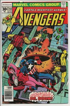 This is an original Avengers #156. This is around a F+. Check out other items I have up for sale. I will combine shipping on multiple purchases. Thanks for looking. Hellcat Marvel, Marvel Comic Covers, Old Comic Books, Marvel Comics Covers, Avengers Comics, New Avengers, Comic Cover, Old Comics