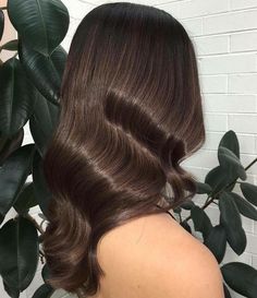 Toffee Highlights, Aesthetic Chocolate, Dark Chocolate Brown Hair, Hair Levels, Rambut Brunette, Brunette Ombre, Brown Hair Shades, Chocolate Brown Hair Color, Hair Color Chocolate