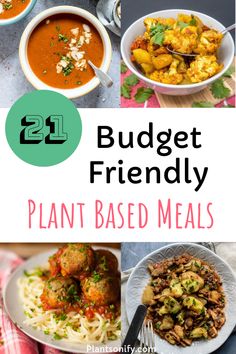 the best budget friendly plant based meals