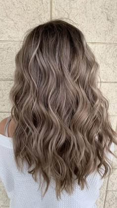 Ash Brown Hair Balayage, Light Brunette Hair, Mushroom Hair, Caramel Highlights, Long Hair Color