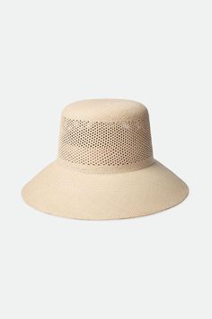 Lopez Panama Straw Bucket Hat - Catalina Sand Woven Toquilla Straw Bucket Hat With Curved Brim, Packable Natural Sun Hat With Short Brim, Natural Packable Sun Hat With Short Brim, Packable Curved Brim Hat In Natural Color, Packable Natural Hat With Curved Brim, Natural Color Packable Hat With Curved Brim, Brimmed Woven Toquilla Straw Bucket Hat, Casual Woven Flat Brim Bucket Hat, Casual Woven Bucket Hat With Flat Brim