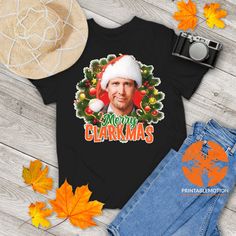 Product details: ✔️ NAME: Christmas Clark Griswold Merry Clarkmas Vintage T-Shirt, National Lampoon's Shirt, Christmas Vacation Shirt, Gift Tee For You And Family ✔️ IMPORTANT NOTE: Both Men and Women can we our shirts because this is unisex style t-shirts; Wash item inside out in cold water, do not bleach, do not dry clean, do not iron directly on the design. ✔️ MATERIAL: 5.3-ounce, 100% cotton (99/1 cotton/poly (Ash) & 90/10 cotton/poly (Sport Grey); Heavyweight classic unisex tee; Taped neck Christmas Vacation Costumes, Christmas Vacation Party, Christmas Vacation Shirt, Golden Girls Shirt, Christmas Vacation Shirts, Clark Griswold, The Golden Girls, National Lampoons Christmas, Lampoons Christmas