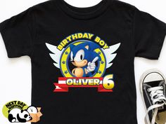 Sonic Birthday Boy Shirt, Personalized Sonic Boy Birthday T-Shirt, Custom Sonic Birthday Shirt, Sonic Birthday Shirt Personalized, Sonic Tee; HOW TO PLACE AN ORDER: 1. Carefully review all available photos. 2. Choose your desired shirt type and size. 3. Select the color of the shirt from the provided drop-down options. (Please note that actual colors may slightly vary from what you see online due to monitor discrepancies.) 4. Click "Add to Cart." You can always return to add more shirts if needed. 5. Proceed to checkout. 6. During the checkout process, you have the option to include a note to the seller for any special requests. ADDITIONAL INFORMATION: * We welcome all customization and bespoke design inquiries. * Our products boast premium quality and are proudly printed in the USA. * Des Sonic Birthday Shirt, Birthday Boy Shirt, Sonic Birthday, Birthday Boy Shirts, Boy Shirt, Thank You For Support, Birthday Boy, Bespoke Design, Birthday Shirt