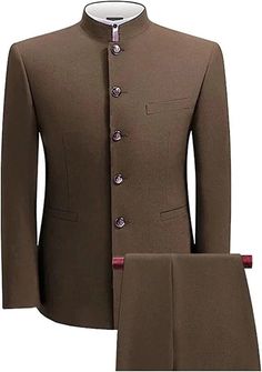 Chinese Men's Clothing, Blazer For Wedding, Chinese Suit, Jodhpuri Suit For Men, Jodhpuri Suits For Men, Jodhpuri Suit, African Dresses Men, Suit For Men, Dress Suits For Men