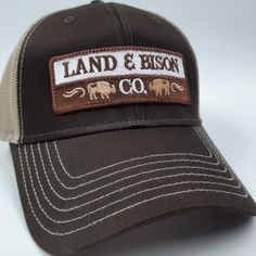 Quality Handcrafted With Pride In The Usa With Care. Patch Is Embroidered In House Then Heat-Applied To Hat. Ships In A Box. Brown Trucker Hat With Embroidered Patch, Brown Embroidered Baseball Cap With Curved Brim, Brown Flat Bill Trucker Hat With Embroidered Patch, Brown Curved Bill Hat With Embroidered Logo, Brown Embroidered Curved Brim Baseball Cap, Outdoor Brown Baseball Cap With Embroidered Logo, Brown Outdoor Baseball Cap With Embroidered Logo, Brown Baseball Cap With Embroidered Logo For Outdoor, Brown Embroidered Logo Trucker Hat With Flat Brim