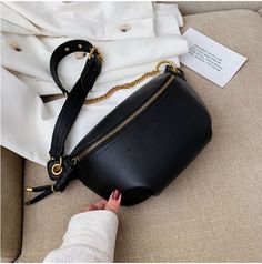 Women's Belt Bag - 2 Colors AliExpress Women Waist, Leather Fanny Pack, Laptop Rucksack, White Purses, Handbags Casual, Belt Bags, Waist Bags, Wallet Fashion, Chest Bag