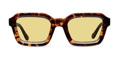 Meller | Nayah Tigris Yellow - Sunglasses Trendy Accesories, Yellow Sunglasses, Barcelona Fashion, Polarized Glasses, Film Material, Glasses Brands, Mens Glasses, Yellow Color, Exclusive Designs