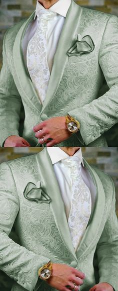 Sage Green Suits For Men, Sage Green Tuxedo, Royal Suit, Coquette Prom, Green Tux, Tuxedos For Wedding, Green Wedding Suit, Green Tuxedo