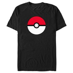 Gotta catch 'em all! Get into the game with the iconic world of Pokemon cards, video games, TV shows, and more with adorable new officially licensed apparel for the whole family featuring all your favorite Pokemon! This Men's Pokemon Simple Pokeball Graphic T-Shirt features the classic red and white design of a large Poke ball across the front. Grab some new Pokemon apparel today and be the envy of all your friends! Fandom T-shirt With Logo Print For Fans, Fandom Logo Print T-shirt For Fans, Fandom Logo Print T-shirt Fan Merchandise, Fandom Logo Print T-shirt For Fan Merchandise, Gamer Style Short Sleeve T-shirt For Fan Merchandise, Gamer T-shirt For Fan Merchandise With Short Sleeves, Gamer Style Fan Merchandise T-shirt With Short Sleeves, Gamer Fan Merchandise Short Sleeve T-shirt, Pokemon Beach