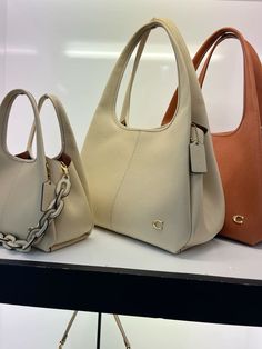 #coach #coachbag #coachpurse #oldmoney #aesthetic #baginspo Coach Lana Bag, Coach Bags Aesthetic, Purse Necessities, Purse Aesthetic, Trendy Purses, My Style Bags, Handbag Essentials, Girly Bags, Bags Aesthetic