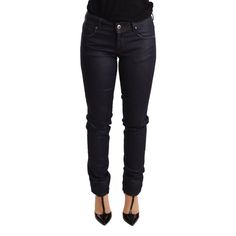 Step Into Sophistication With Our Gorgeous, Brand New Dark Blue Skinny Jeans, Expertly Crafted By Ermanno Scervino. Perfectly Tailored To Flatter With A Low Waist Design And Featuring A Classic 5-Pocket Style And Secure Zip Closure, These Jeans Infuse Italian Luxury Into Any Wardrobe. The Iconic Logo Details Subtly Embellish This Must-Have Piece, Ensuring An Elevated Everyday Look. Material: Cotton Color: Dark Blue Model: Low Waist Skinny Trouser Zipper Closure Country Of Origin: It We Are A Sma Luxury Embellished Straight Leg Pants, Luxury Embellished Straight Leg Jeans, Luxury Classic Straight Jeans, Female Owned Business, Low Waist Jeans, Jean Crafts, Slim Trousers, Slim Denim, Cotton Jeans