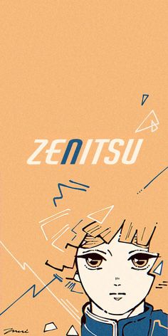 an image of a person with glasses in front of the word zen itsu