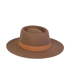 A new dipped crown boater style. In cool Coffee Brown, trimmed with genuine suede band. A structured and stiff short brimmed boater style. Vintage Classic Boater in Coffee Brown Trimmed with Brown tonal soft 100% genuine suede band 100% soft Australian wool Brim measures 8 cm / 3.15” Classic crown height Spot / specialist clean Unisex style This hat is accredited with a UPF Rating 50+ (Australian Tested) Size + Fit: Style fits true to size Cool Coffee, The Mirage, Lack Of Color, Crown Heights, Boater Hat, Brown Trim, Coffee Brown, Petite Outfits, Unisex Fashion