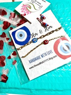 Her and Him, Two Bracelets, Evil Eye, Protector Bracelets, Evil Eye Bracelet, Handmade Jewelry. HER, HIM, Christmas Gifts - Etsy Croatia Bracelets Evil Eye, Inside Games, Valley City, Her And Him, Happy July, Uncle Sam, Eye Bracelet, Evil Eye Bracelet, Bracelet Handmade