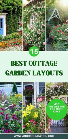 the best cottage garden layouts