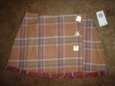 sponsored - Find many great new & used options and get the best deals for LADIE'S (COREY LYNN CALTER) FRONT CROSS WRAP WOOL PLAID MINI SKIRT SZ. 4 - NEW at the best online prices at eBay! Free shipping for many products! Lined Mini Wrap Skirt For Fall, Fall Plaid Lined Skort, Fitted Plaid Skort For Winter, Fall Plaid Lined Mini Skirt, Colored Fabric, Plaid Mini Skirt, Design Fabric, Women's Skirts, Plaid Design