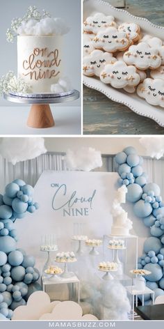 cloud nine baby shower ideas