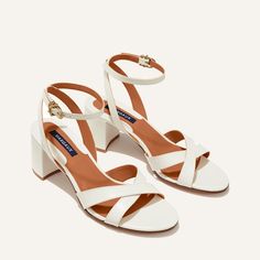 The City Sandal - Ivory Nappa – Margaux Sock Shop, Handmade Shoes, Shoes And Accessories, The City, Sandals