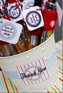 a bucket filled with lots of pens and pencils