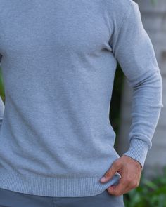 This is Aha Moment!



Effortlessly transitioning from casual day-wear to more polished evening looks with this crewneck sweater. Crafted from a premium, textured knit fabric, this sweater provides a perfect balance of warmth and breathability. The finely woven pattern adds depth and character to the garment, elevating it beyond a basic sweater to a statement piece in its own right. The classic crewneck design ensures a timeless appeal, while the ribbed collar, cuffs, and hem provide a snug fit Gray Crew Neck Sweater For Layering, Gray Long Sleeve Sweater With Ribbed Neckline, Textured Knit Crew Neck Sweatshirt For Layering, Crew Neck Textured Knit Sweatshirt, Crew Neck Knit Sweatshirt, Classic Gray Crew Neck Sweater, Spring Crew Neck Sweatshirt With Textured Knit, Textured Knit Crew Neck Sweater For Layering, Textured Knit Crew Neck Sweatshirt