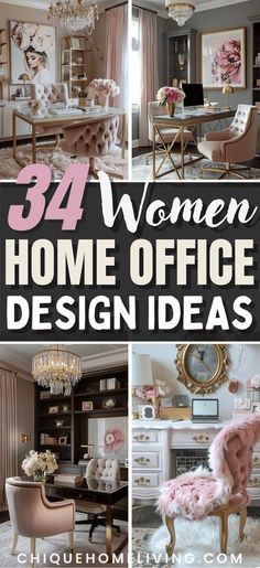 women's home office design ideas