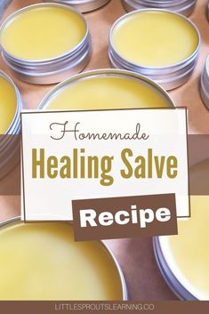 Diy Antibiotic Ointment, Homemade Burn Salve, Dry Skin Salve Diy, Homemade Burn Cream, Diy Ointment Salve Recipes, Homemade Antibiotic Ointment, Diy Antibiotics How To Make, Holistic Crafts