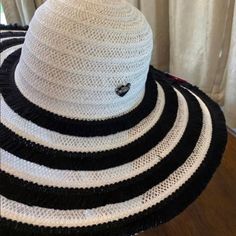 Make A Chic Statement During Your Beach Outings And Poolside While Shading You From The Sun In Betsey Johnson Fringed Tassel Stripes Straw Floppy Sun Hat. New With Tags Betsey Johnson Fringe Floppy Straw Tassel Hat Sun Hat Crafted In Paper Straw Woven Straw Construction Brim Features Contrasting Fringe Tassel Stripes. Signature Heart Emblem Round Top One Size Fits Most. 7" Circumference Brim: 4.5" Crown: 4.5” Materials: Paper Straw & Polyester Yarn Care: Spot Clean Only Cross Posted Final Price Chic Vacation Sun Hat One Size, Chic One Size Hat For Vacation, Chic Beach Sun Hat, White Wide Brim Sun Hat One Size, Floppy Sun Hat, Snow Hat, Colorful Hat, Snood Scarf, Floppy Sun Hats