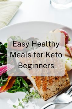 Easy Healthy Meals for Keto Beginners! Starting keto doesn’t have to be hard. Our easy, healthy meals are perfect for beginners looking to dive into the keto lifestyle. With simple recipes and clear guidance, our e-books make it easy to eat well and lose weight. Start your keto journey with confidence! Easy Healthy Meals, Keto Journey, Starting Keto, Keto Lifestyle, Keto For Beginners