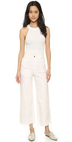 Rachel Comey Legion Jeans | SHOPBOP Chic Mid-rise Cropped Cotton Jeans, Chic Cropped Cotton Jeans, Fitted High Rise Cropped Cotton Jeans, Chic High-waisted Cotton Cropped Jeans, Stretch Cotton Cropped Jeans For Work, Fitted Cropped Cotton Jeans With Five Pockets, Fitted Cotton Cropped Jeans With Five Pockets, Chic Fitted Cropped Jeans With Pockets, Fitted Wide Leg Cropped Jeans In Cotton