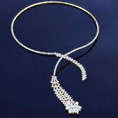 A delightfully unique necklace set (two separate pieces) for the modern bride! Adorned with intricately faceted rhinestone crystals that capture the light in a cascade of sparkles, the necklace is silver / gold plated for a bright finish which enhances the intricate detailing and conveys a modern take on old elegance. The choker part of the necklace is 16" (approx. 41cm), with the longer drop being 5"(approx. 12.7cm) long. The neck wires are flexible and wrap flawlessly around the neck without t Necklace Set Silver, Rhinestone Collar, Turquoise Choker, Crystal Wedding Jewelry, Layered Choker Necklace, Bridal Necklace Set, Layered Chokers, The Modern Bride, Party Necklace