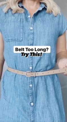 Waist Belt Outfit, How To Tie A Belt, How To Wear Belts, Belt Knots, Shirt Hacks, Rope Belt, Altering Clothes, Amazon Storefront, Oversized Dress