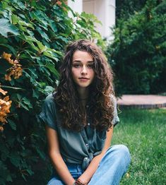 Grunge Hair, Curly Girl, 인물 사진, Natural Curls, Curled Hairstyles, Trendy Hairstyles, Naturally Curly, Summer Hairstyles, Wavy Hair