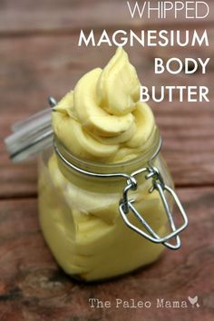 Magnesium Body Butter, Body Butters Recipe, Diy Lotion, Pasta Dental, Magnesium Oil