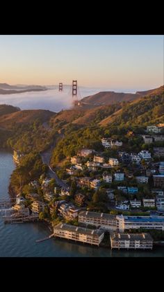 an aerial view of the golden gate bridge