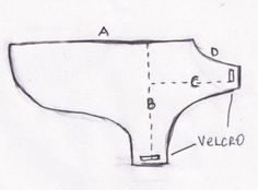 the diagram shows how to draw an object with two lines and one line on it