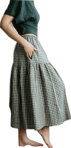 Plaid Long Skirt For Spring, Summer Tiered Skirt For Picnic, Casual Tiered Skirt For Picnics, Casual Tiered Skirt For Picnic, Casual Gingham Gathered Skirt, Spring Cotton Skirt For Picnics, Summer Gingham Lined Skirt, Spring Gingham Gathered Skirt, Gingham Gathered Skirt For Spring