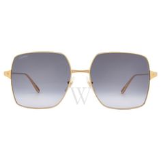 Cartier Sunglasses. Series number: CT0297S. Color code: 001. Shape: Square. Lens Width: 57 mm. Lens Bridge: 17 mm. Arm Length: 140 mm. 100% UV protection. Non-Polarized. Frame Material: Metal. Frame Color: Gold. Lenses Type: Grey Gradient Flash. Rim Style: Full-Rim. UPC/EAN code: 843023154912. Cartier Grey Gradient Flash Square Ladies Sunglasses CT0297S 001 57. Manufacturer's Packaging Included. Packaging Size And Color May Vary. Cartier Sunglasses, Ladies Sunglasses, Swiss Military, Ice Watch, Versace Watch, Grey Gradient, Denim Shoes, Crossbody Messenger Bag, Gold Sunglasses