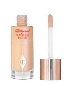 Charlotte Tilbury Hollywood Flawless Filter, Charlotte Tilbury Hollywood Flawless, Hollywood Flawless Filter, Flawless Filter, Red Carpet Makeup, Celebrity Skin, Glossy Makeup, Face Palette