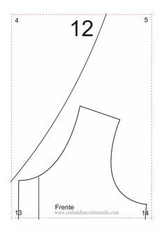 the front and back side of a sewing pattern for a bird with numbers on it