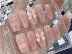 💖 Dive into sweetness with our Jelly Pink Press On Nails collection! Adorned with adorable bow designs and charming bear charms, these nails are the epitome of cuteness. 🎀 Each set is custom-made with attention to detail, ensuring a perfect fit and flawless finish. 🎁 Designed especially for birthdays, these nails make a heartfelt gift for moms and nail art enthusiasts alike. 💅 Embrace style and convenience with easy application and removal, allowing you to flaunt your unique manicure effortl Blush Nail, Unique Manicure, Gradient Light, Cute Pink Nails, Bears Nails, Pink Bear, Blush Nails, Pretty Gel Nails, Really Cute Nails