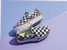 Vans Debuts The Stacked Pack Collection — CNK Daily (ChicksNKicks) Vans Platform Sneakers, Dresses With Tennis Shoes, Vans Platform, Platform Vans, Vans Style, Vans Slip On, Little Outfits