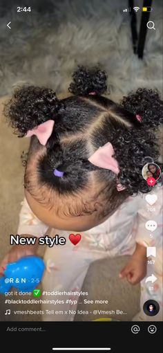 Hairstyles For 9 Month Old, June Hairstyles, Khloe Hair, Reign Hairstyles, Natural Hair Journey Tips, Black Toddler Hairstyles, Hair Journey Tips