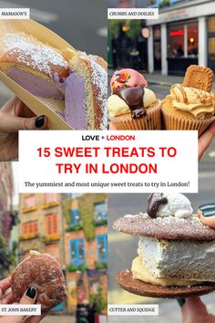 sweet treats to try in london