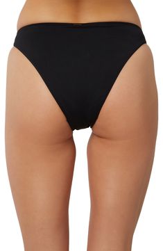 Create endless beach looks with these solid low-rise bikini bottoms in a smooth, supportive fabric. 85% polyamide, 15% elastane Hand wash, dry flat Imported Beach Looks, Beach Look, Low Rise, Hand Wash, Nordstrom, Women's Top, Fabric, Black