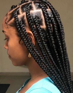 Big Box Braids Hairstyles, African Hair Braiding Styles, Long Box Braids, Box Braids Hairstyles For Black Women, Cute Box Braids Hairstyles, Protective Hairstyles Braids, Box Braids Styling