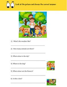 a worksheet for children to learn how to read the words in their own language